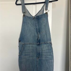 Free People The Garrison Current/ Elliott Overall Dress Size 2